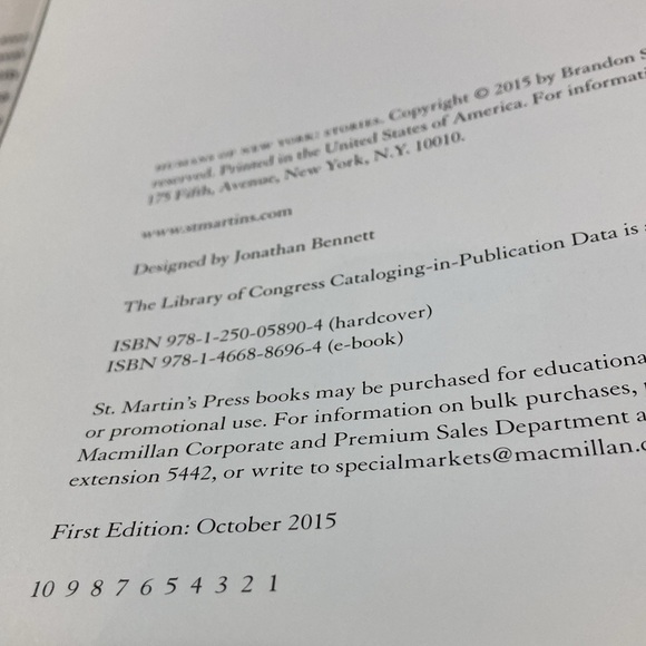 Like New Hardcover Humans of New York Stories by Brandon Stanton - Picture 8 of 8